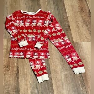 Burt's Bees Gingerbread Cocoa Pajamas 3T